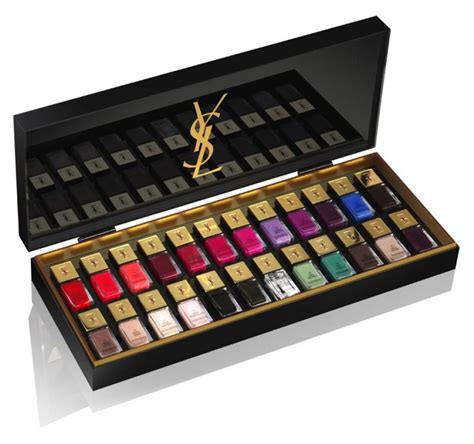 nail ysl|yves Saint Laurent makeup kit.